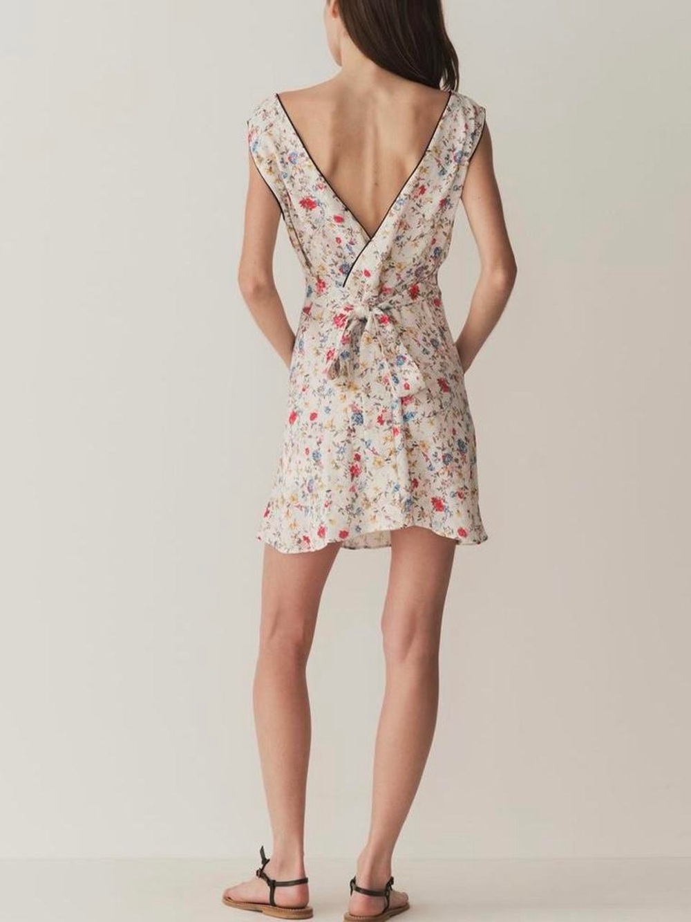 DOEN Tula Dress in Banc Flowering Meadow - Picture 3 of 8